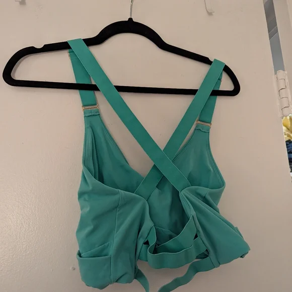 EUC Large BuffBunny Candy wrap Bra in Double Mint - Picture 2 of 2